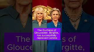 The Duchess of Gloucester Birgitte has successfully replaced Camilla celebrity Birgitte Camilla [upl. by Conlee]