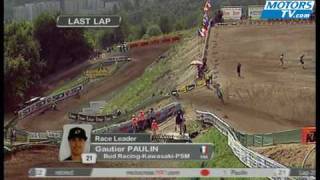 Victoire Paulin course 2 MX2 2009 Loket [upl. by Eiramac]