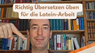 Übersetzen üben für eine LateinKlassenarbeit  Mit Schwung zum Ziel [upl. by Tomasina303]