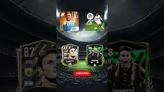 FIFA Mobile VS FC Mobile Javier Zanetti 🔥 fifamobile fifa eafcmobile24 fc25 shorts [upl. by Ahsenrat]