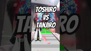 Toshiro vs Tanjiro [upl. by Gillmore]