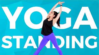 20 minute Standing Yoga Flow Do this anywhere [upl. by Lourdes]