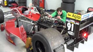 30 V10 F1 Formel 1 engine warming up [upl. by Glennie]