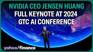 Nvidia CEO Jensen Huang full keynote at GTC 2024 [upl. by Laris]