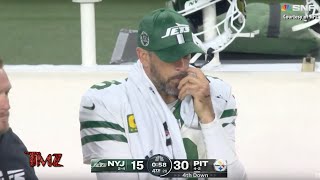 TMZ On Demand Aaron Rodgers Eats His Boogers 102124 [upl. by Wanyen987]