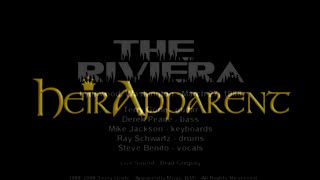 HEIR APPARENT  Riviera Club  full concert  3271988 [upl. by Ennovad]