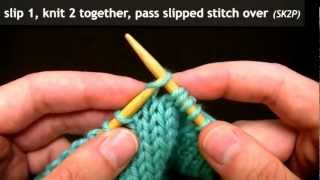 How To Knitting Decreases Part 3 [upl. by Topper]