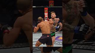 When Conor KNOCKED OUT Jose Aldo  SUPER SLOW MOTION ufc [upl. by Anirak]