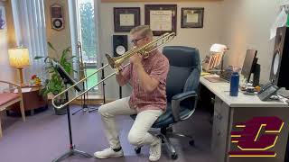 202425 MSBOA Middle School AllState Trombone Etude [upl. by Willette473]