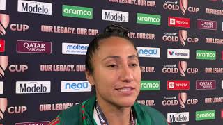 Stephany Mayor emocionada por triunfo de MÉXICO ante PARAGUAY [upl. by Celestyn]