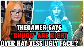 TheGamer Says CHUDS Are Right About Kay Vess UGLY Face But For quotAll The Wrong Reasonsquot In NEW Attack [upl. by Onitram]