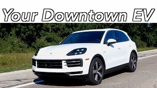 How Far Can the 2024 Porsche Cayenne ehybrid Go on Electricity Alone I Find Out [upl. by Sundin]