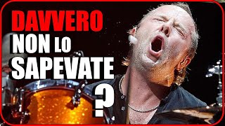 METALLICA È SCANDALO LA BATTERIA È FINTA [upl. by Etienne]