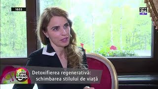 Detoxificarea regenerativă 5 min  Cristela GEORGESCU la DigiTV [upl. by Diena]