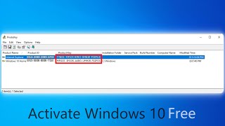 How to Find Windows 10 Product Key  2021 [upl. by Euqinu]