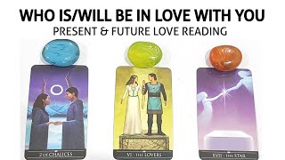 PICK• WHO ISWILL BE IN LOVE WITH YOU 😍 PRESENT amp FUTURE LOVE READING ❤ [upl. by Cowden]