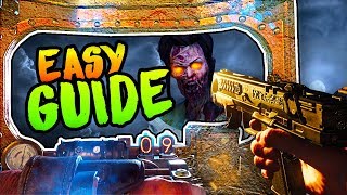 VOYAGE OF DESPAIR HOW TO BUILD THE SHIELD ALL LOCATIONS EASY SHIELD GUIDE Black Ops 4 Zombies [upl. by Nhojleahcim]