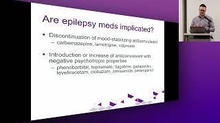 AProfessor Bradleigh Hayhow Depression – Rates and Treatment in Epilepsy Patients [upl. by Edana]