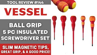 36 Vessel Ball Grip Insulated Screwdriver Set  Great Grip Bit amp Price tools vde electrical [upl. by Alby]