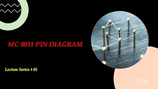 Microcontroller 8051 Pin Diagrammicrocontroller and interfacing lecture series 5 [upl. by Jessalin]