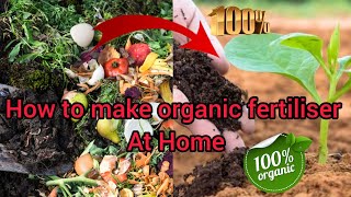 How to make Best organic fertiliser For free at home Vermicompost [upl. by Eillen]