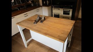 Ikea kitchen island extensiondouble your work surface [upl. by Dedrick327]