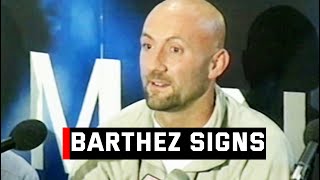 Fabien Barthez signs for Manchester United  2000 [upl. by Licko403]