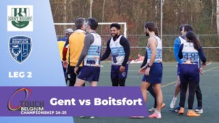 Gent vs Boitsfort  Belgian Championship 2425  Leg 2 [upl. by Nollahp]