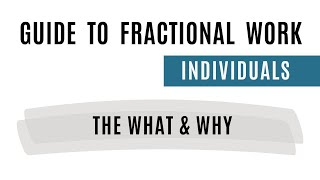 Fractional Work  What Is It [upl. by Fraze462]