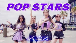 KPOP IN PUBLIC ONE TAKE ver KDA  POPSTARS  Dance Cover by The Bluebloods Sydney [upl. by Ramses]