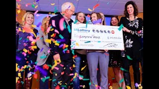 I have been extremely blessed Meet the Iowa woman who won a 3439 million Powerball jackpot [upl. by Ocirrej]