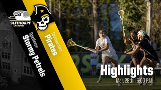 Womens Lacrosse  Highlights Mar 28 [upl. by Asselim]