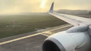 Ryanair powerful takeoff from Dublin Airport [upl. by Etnaled]