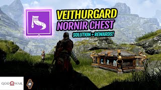 Nornir Chest Veithurgard Puzzle Solution  Rewards ALL Horns of Blood Mead  God of War [upl. by Salchunas]