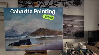 My tips on how I create atmospherics in a seascape oil painting [upl. by Rolf]