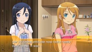 Oreimo Tsuzuku PSP Kirino Route Part 10  Best Friend English Subtitles [upl. by Solley34]