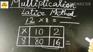 Std 4 Maths Multiplication Chapter no 5  Part one Lattice Method [upl. by Geof]