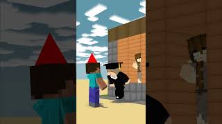 The Power of Good Heart by Herobrine  When you do good it will come back to you shorts animation [upl. by Eartha600]