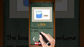 What is Liter  Easy Definition Explained in 30 Seconds  MATHalino123 mathterms metricsystem [upl. by Hadleigh]