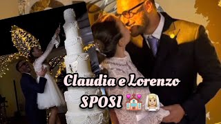 MATRIMONIO claudia e Lorenzo💒 SPOSI 👰🏼‍♀️❤️ claudiadionigi lorenzoriccardi uominiedonne [upl. by Milda]