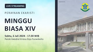 Misa Minggu Biasa XIV  Sabtu 6 Juli 2024  1700 WIB  Katedral Purwokerto [upl. by Llatsyrk938]