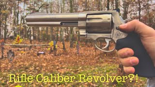 A RIFLE CALIBER REVOLVER The Smith and Wesson M350 Review [upl. by Llerrod]