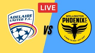 Adelaide United w Vs Wellington Phoenix w Live Match  Australia W League Live Scores [upl. by Aitetel]