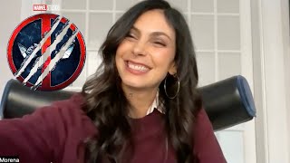 Morena Baccarin CONFIRMS Deadpool 3 return and talks working with Pierce Brosnan in Fast Charlie [upl. by Eulalee]