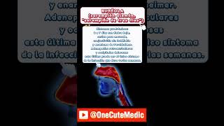 RUBÉOLA – SARAMPIÓN DE TRES DÍAS  OneCuteMedic [upl. by Anelas845]