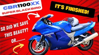 2000 Honda Super Blackbird CBR 1100 XX Review And Thoughts  Finally Project Big Bird Is Complete [upl. by Ardnnek]