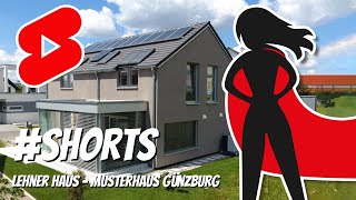 Kompaktes Einfamilienhaus mit Wintergarten von Lehner Haus  Anzeige  Hausbau Helden Shorts [upl. by Fasa]