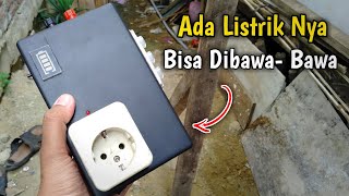 Alat Ini Bisa Menghasilkan Listrik  Portable Power Station Sederhana  Diy Power Bank 18650 [upl. by Dorkus]