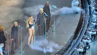 Beyonce concert Levis statuim side view clips  dope show [upl. by Yeorgi]