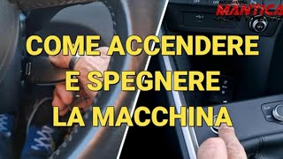 Come accendere e spegnere la macchina Autoscuola Mantica [upl. by Katherine84]